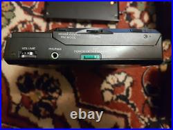 1986 Sony D-55T Discman & BP200 Portable CD Player with FM/AM/TV
