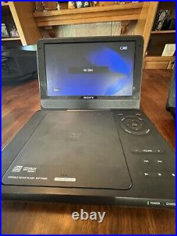 2 SONY DVP-FX980 Portable DVD Players 9 Screen TESTED