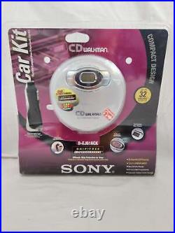 2000 Sony CD Walkman D-EJ616CK Car Kit (Factory Sealed Package)