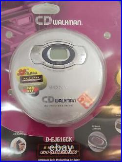 2000 Sony CD Walkman D-EJ616CK Car Kit (Factory Sealed Package)