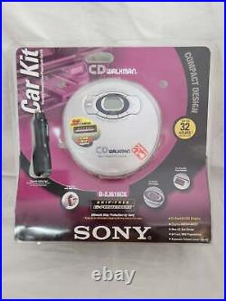 2000 Sony CD Walkman D-EJ616CK Car Kit (Factory Sealed Package)