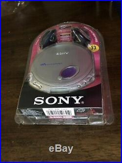 2002 SONY CD Walkman D-E350 Portable CD Player Sealed NEWithSEALED