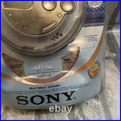 2003 Sony ATRAC3/MP3 CD Walkman Portable Compact Disc Player D-NE710