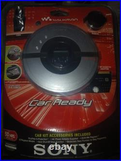 2004 Sony Walkman Portable CD Player with Car Kit Silver (D-EJ106CK)