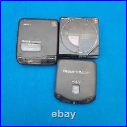 3Sony D-5 Compact Discman Player No Tested