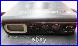 8mm CD Walkman Model Number D 82 SONY