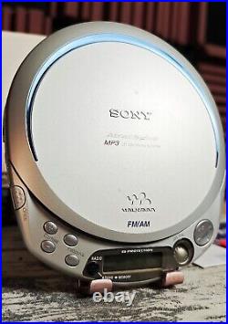 Amazing Sounding Sony D-NF611 Atrac3Plus MP3 Network CD Walkman AM/FM Tuner