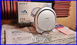 Amazing Sounding Sony D-NF611 Atrac3Plus MP3 Network CD Walkman AM/FM Tuner