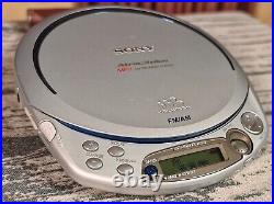 Amazing Sounding Sony D-NF611 Atrac3Plus MP3 Network CD Walkman AM/FM Tuner