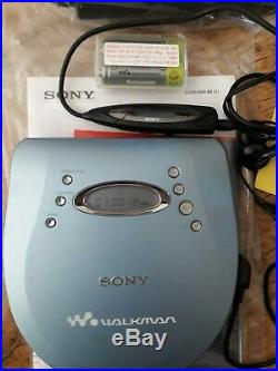 BOXED SONY D-EJ725 CD Walkman Portable Discman Personal CD Player Anti Skip