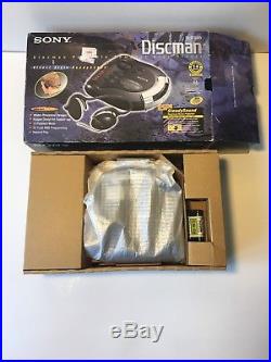 BRAND NEW Sony Discman ESP2 D-ES55 Portable Compact Disc Player Street Style