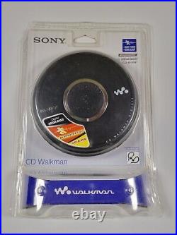 Brand New Sealed Sony Black D-EJ011 CD Walkman Compact Disc Player