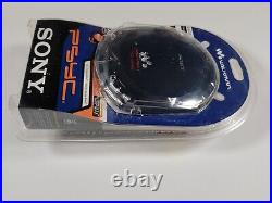 Brand New Sealed -Sony CD Walkman PSYC D-E220 ESPMAX Dark Blue (Wave Navy)