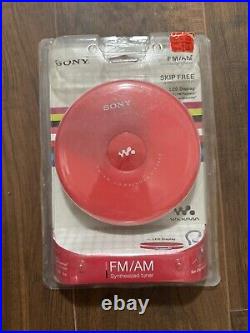 Brand New Sealed Sony D-FJ003 PINK color CD Walkman