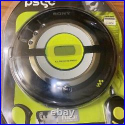 Brand New Sony D-EJ100 Psyc Walkman Portable CD Player Black Sealed