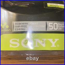 Brand New Sony D-EJ100 Psyc Walkman Portable CD Player Black Sealed