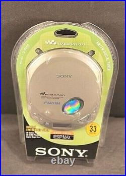 Brand New Sony D-f200 Portable CD Player Am/fm Digital Radio Turner Walkman