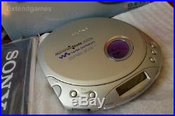Brand New Sony Discman D-E351 CD Walkman Portable Compact Disc Player Silver