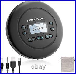 CD Player Portable, Bluetooth CD Player, Rechargeable Compact Small Walkman C