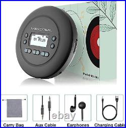 CD Player Portable, Bluetooth CD Player, Rechargeable Compact Small Walkman C