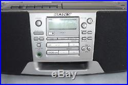 Cassetten Kassetten Recorder CD Player Radio Sony CFD-S38L/s4