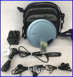 Classic Original Sony CD Walkman D-EJ775 Personal Player Complete Bundle