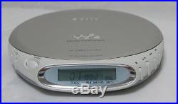 Collectors New Sony DEJ360 Silver CD Walkman Portable CD Player (D-EJ360/S)