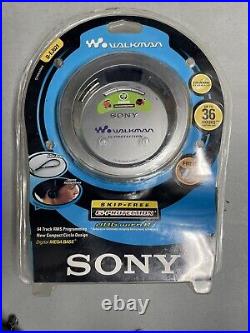 Collectors Vintage Sony CD Walkman Personal Portable CD Player Blue (D-EJ621/LM)