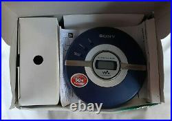 D-EJ100 Sony Walkman Discman CD Player Original Box Vintage Retro Tested Works