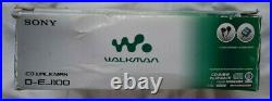 D-EJ100 Sony Walkman Discman CD Player Original Box Vintage Retro Tested Works