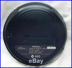 D-EJ775 Sony Walkman Discman CD Player Original Box Vintage Retro Tested Works