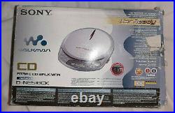 D-NE518CK Sony Walkman Discman CD Player Original Box Vintage Retro Tested Works