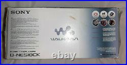 D-NE518CK Sony Walkman Discman CD Player Original Box Vintage Retro Tested Works