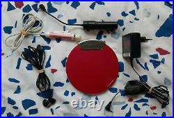 D-NE820 Sony Atrac CD Walkman Portable CD Player Discman with Accessories Works