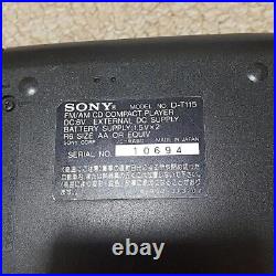 Excellent-Sony Compact Disc Walkman CD USED