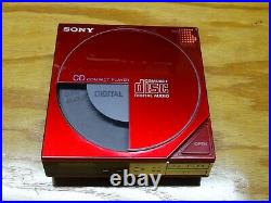 Extremely rare Red Sony D-50 Discaman