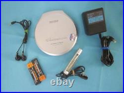Famous machine SONY D E999 CD Walkman CD player with remote control operating