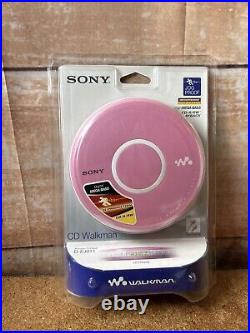 For Collectors Only Sony DEJ011 Portable Walkman CD Player Pink D-EJ011