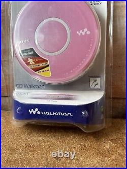 For Collectors Only Sony DEJ011 Portable Walkman CD Player Pink D-EJ011