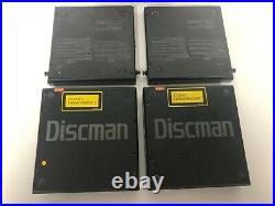 Joblot 2x Sony Discman D-50 mk II+ 2x Battery Pack BP-200+ 1x Case