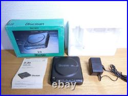 Junk Sony D-20 Portable CD Walkman body SONY Walkman/Discman with box & manual