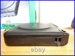 Junk Sony D-20 Portable CD Walkman body SONY Walkman/Discman with box & manual