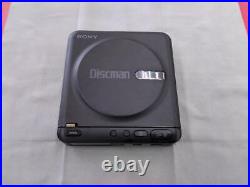 Junk! Vintage Sony Discman D-2 Retro Portable CD Player Walkman From Japan