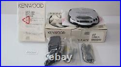 Kenwood DPC-393 Silver Portable CD Player Walkman Japan, Open Box, Unused