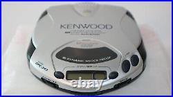 Kenwood DPC-393 Silver Portable CD Player Walkman Japan, Open Box, Unused