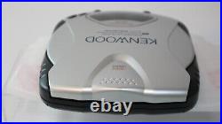 Kenwood DPC-393 Silver Portable CD Player Walkman Japan, Open Box, Unused