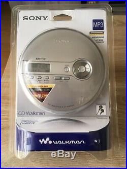Lecteur CD portable SONY D-NE240 Walkman Neuf New MP3 Discman No Cassette Tape