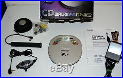 Lettore cd player Sony D-EJ915 discman vintage walkman con accessori