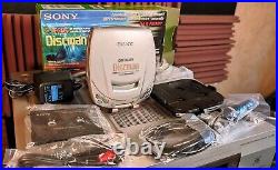 MINT & COMPLETE Sony D-192CK Car Ready CD Walkman Discman GREAT Sound Quality