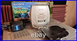 MINT & COMPLETE Sony D-192CK Car Ready CD Walkman Discman GREAT Sound Quality